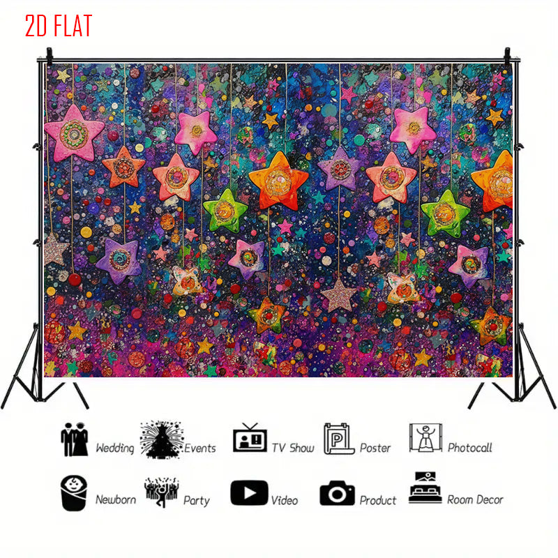 Star Hanging Bkgd Cloth