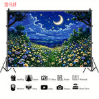 Fairy Tale Star Moon Backdrop