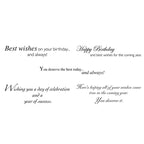 Birthday Card Set Each Design 5 5x 7 Inch 25 Cards And 26 White Envelopes