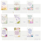 36pxs Watercolor Religious Condolence Cards